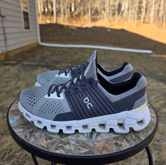 On Cloudswift 41.98922 Alloy/Eclipse Running Shoes Sneakers Women's Size 7 - Picture 3 of 9